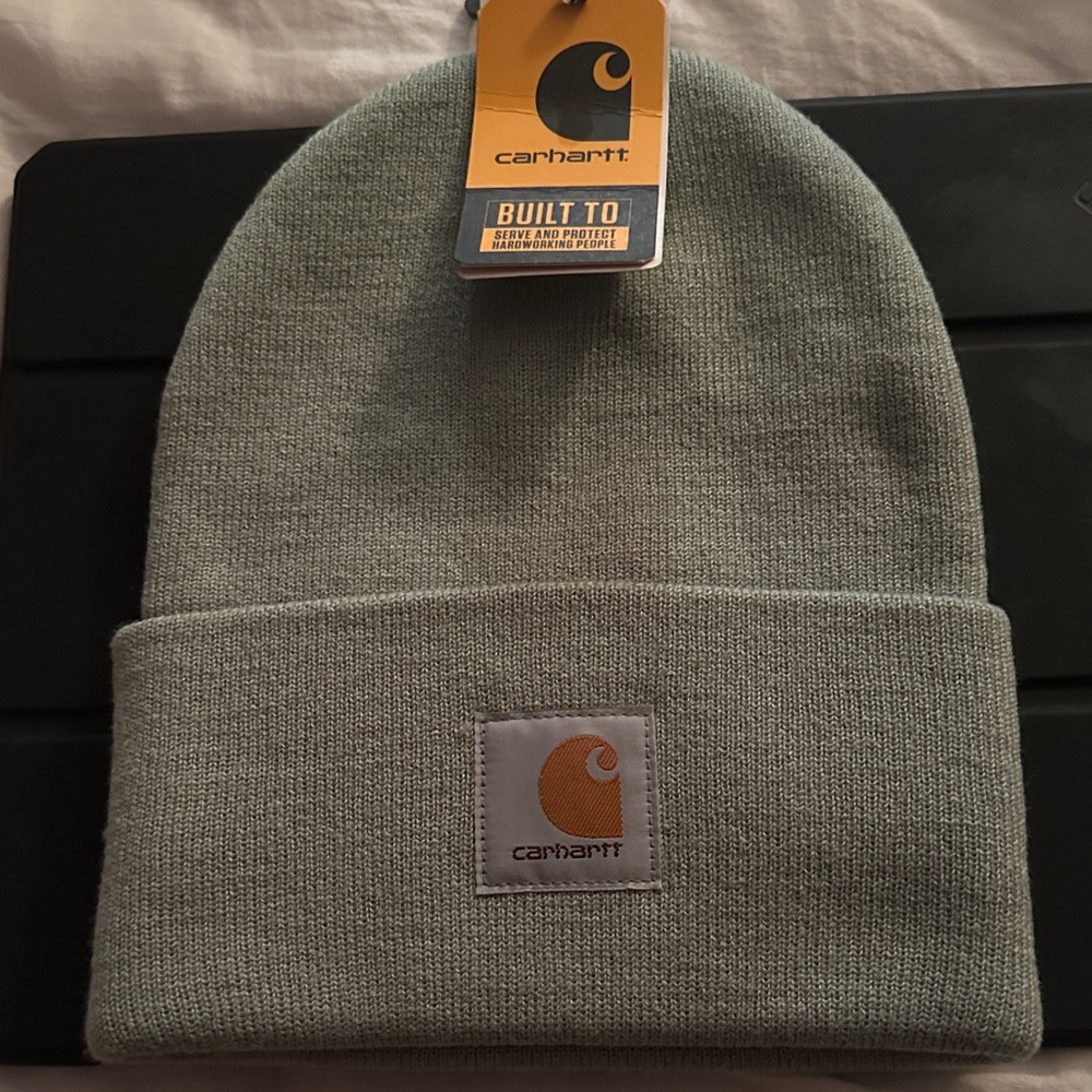 Carhartt Light Gray Beanie